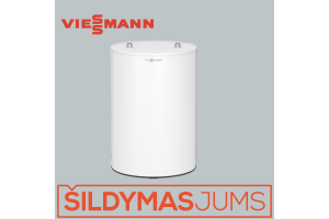 Vandens šildytuvas Viessmann Vitocell 100-W, tipas CUGA 100 litrų, Z018458 Vandens šildytuvas Viessmann Vitocell 100-W, tipas CUGA 100 litrų, Z018458